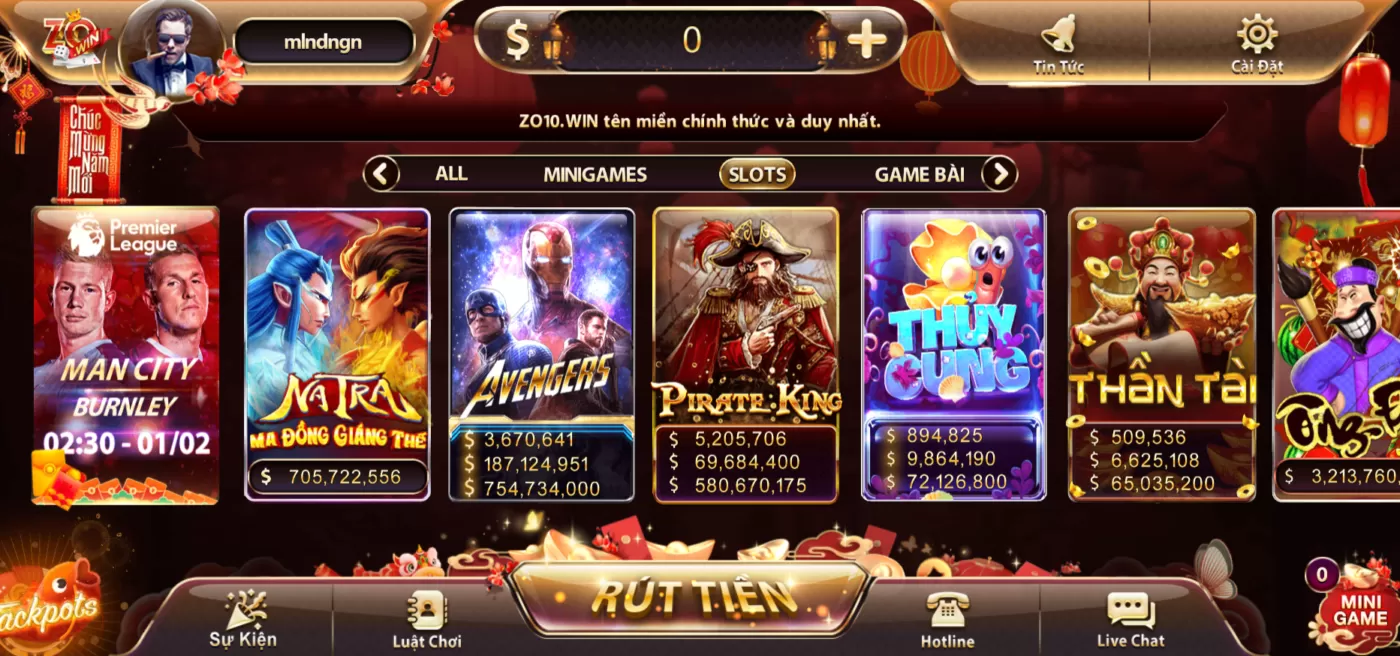 Giới thiệu cổng game Zowin xanh chín